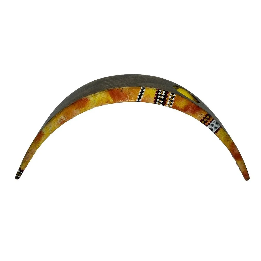 Birubi‎ Art Wine Bottle Holder Australia Souvenir Indigenous Aboriginal Art